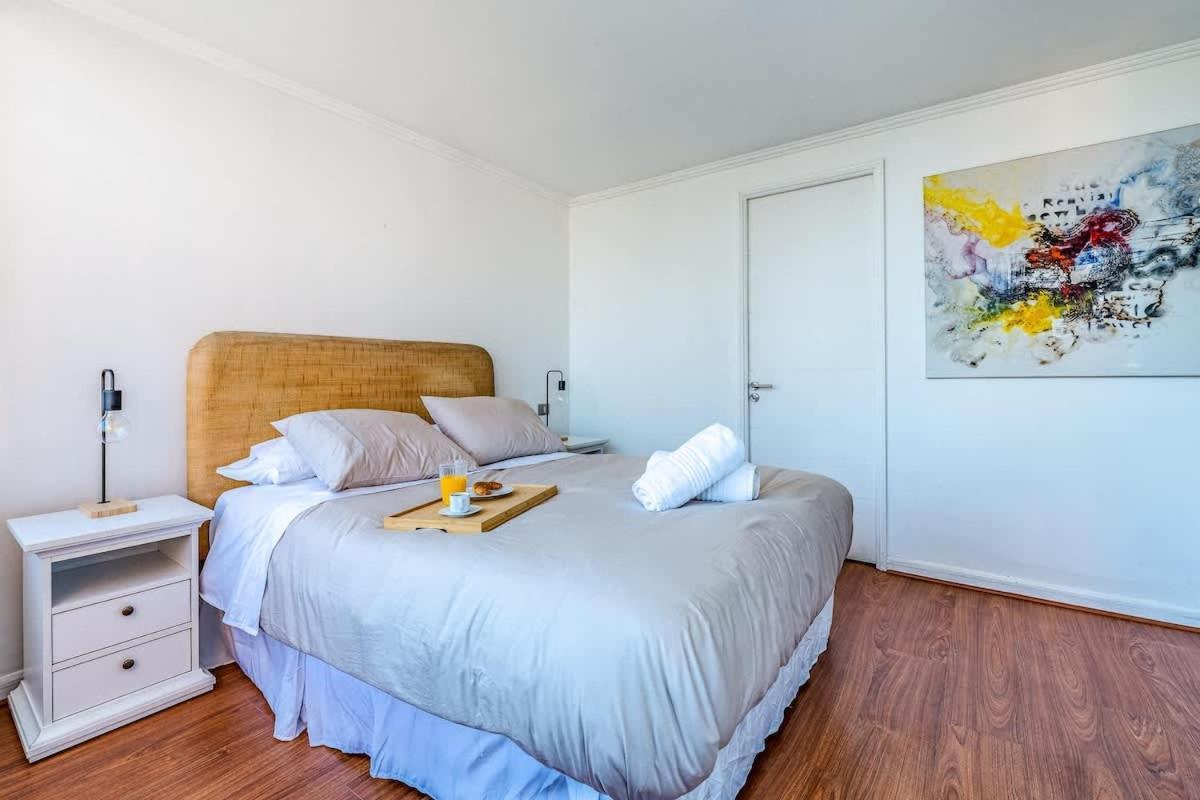 Apartamento Comodo Departamento A Pasos Del Metro Y Costanera Center